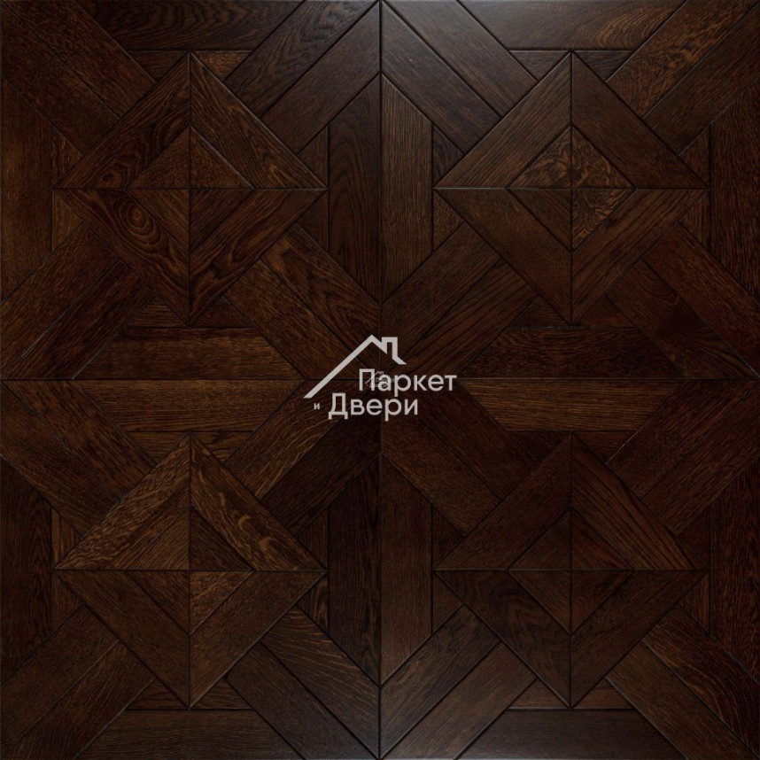 Модульный паркет Kraft Parkett № 17 Дуб 400-800x400-800x14-1