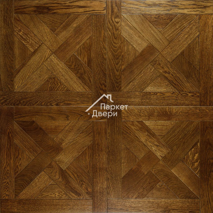 Модульный паркет Kraft Parkett № 16 Дуб 400-800x400-800x14-1