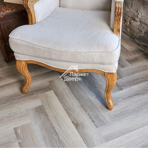 Виниловый пол VINILAM Parquet Herringbone Эрмитаж IS11122