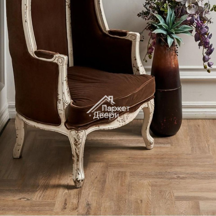 Виниловый пол VINILAM Parquet Herringbone Северный IS11133-2