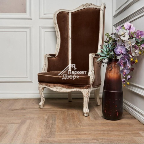 Виниловый пол VINILAM Parquet Herringbone Северный IS11133