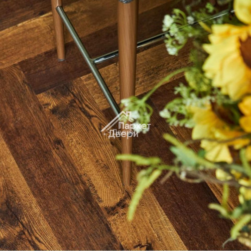 Виниловый пол VINILAM Parquet Herringbone Парижский IS11155 
