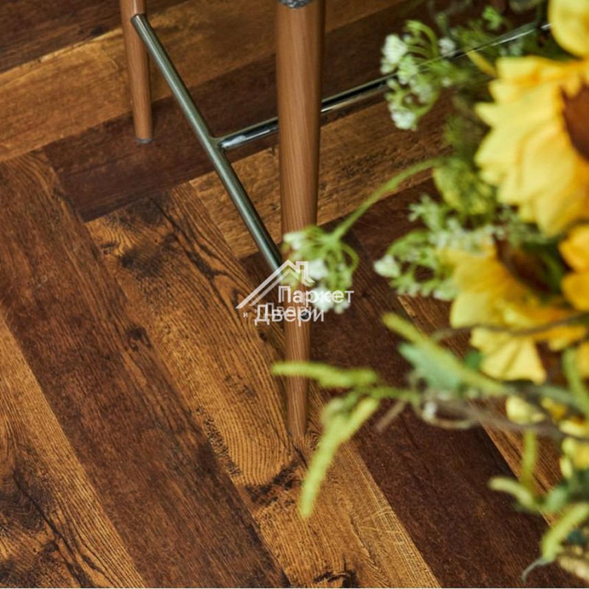 Виниловый пол VINILAM Parquet Herringbone Парижский IS11155 -2