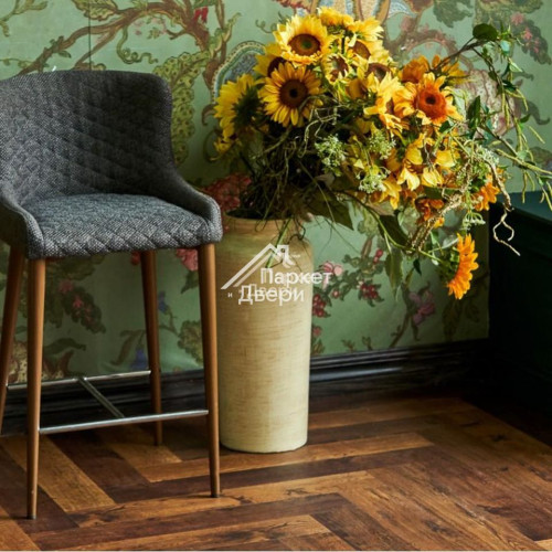 Виниловый пол VINILAM Parquet Herringbone Парижский IS11155 