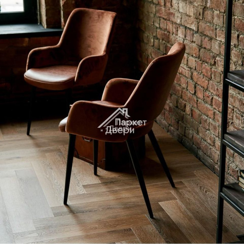 Виниловый пол VINILAM Parquet Herringbone Венецианский IS11199 -1