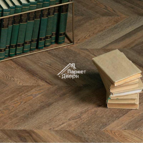 Виниловый пол VINILAM Parquet CHEVRON Нормандия RI153610CL4