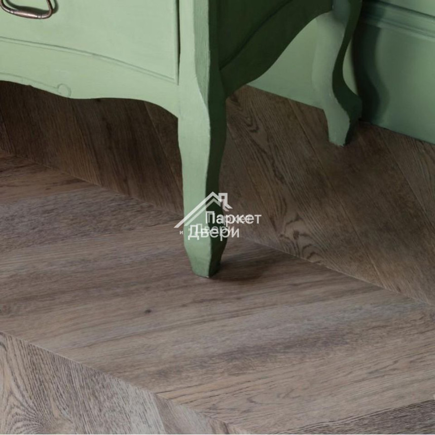 Виниловый пол VINILAM Parquet CHEVRON Шампань RI153616CL4-1
