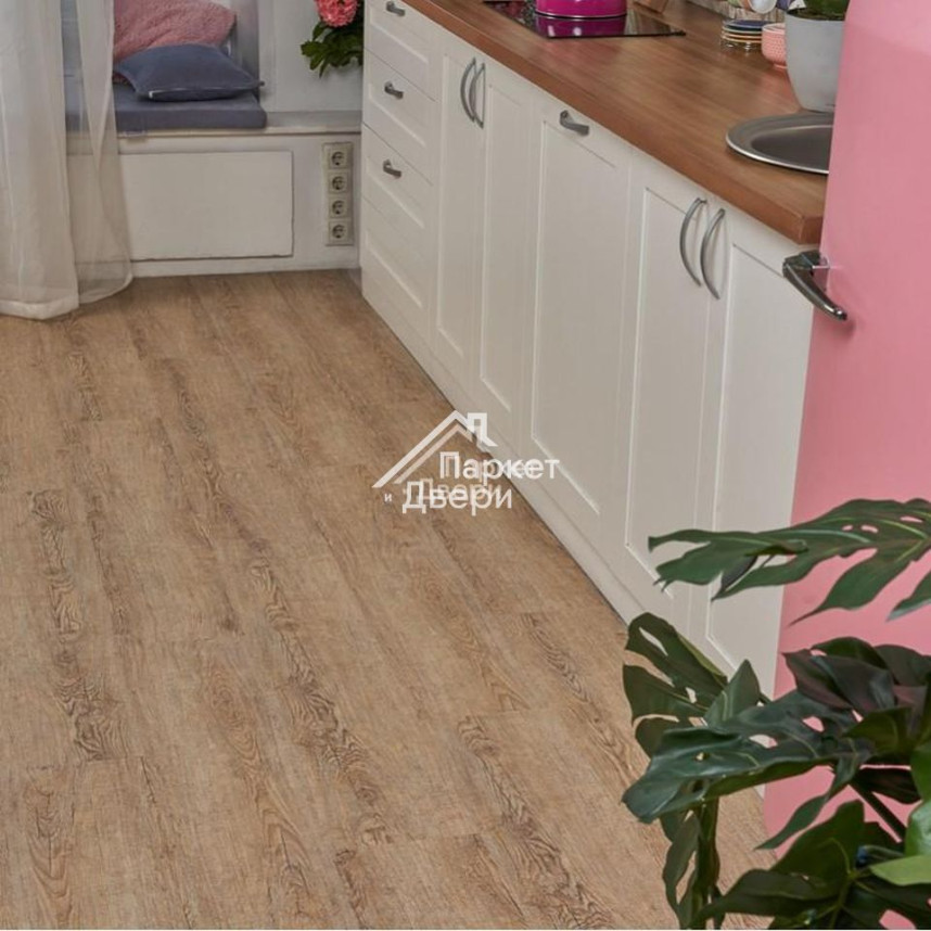 Виниловый пол VINILAM CERAMO VINILAM Wood Дуб Карона 1014-1