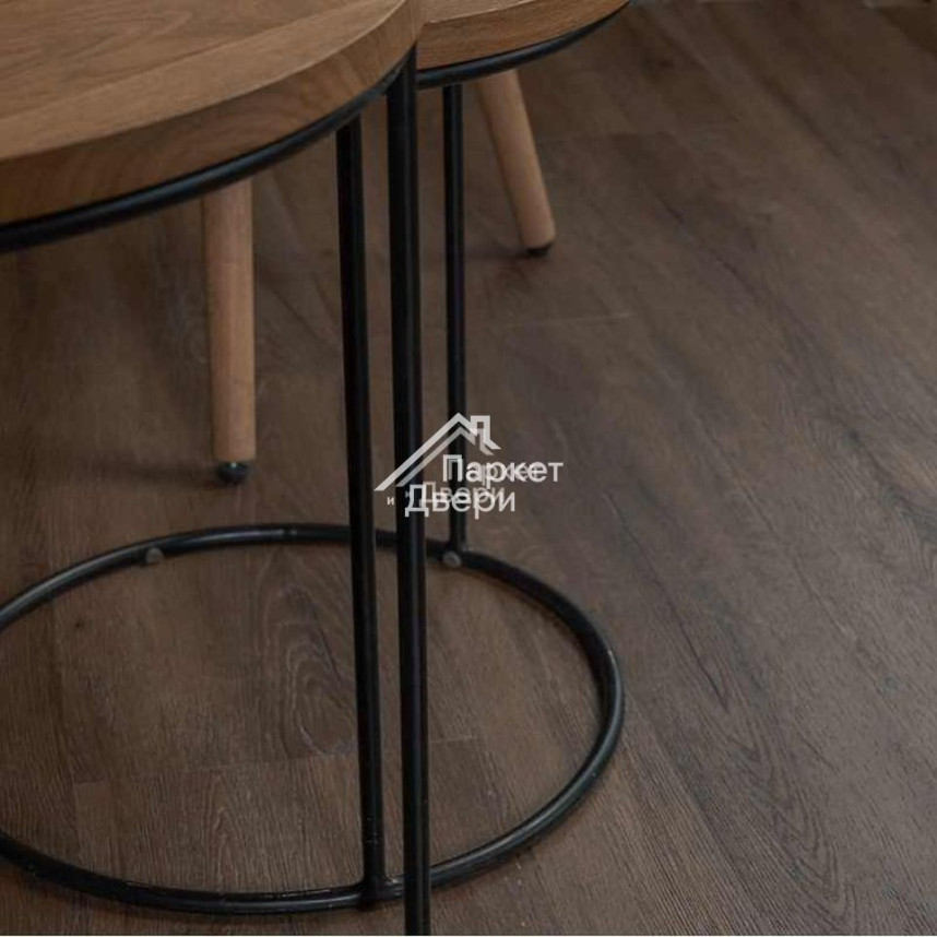 Виниловый пол VINILAM CERAMO VINILAM 5,5 мм SPC Дуб Берн 8885 -EIR 1520x225x5.5-2