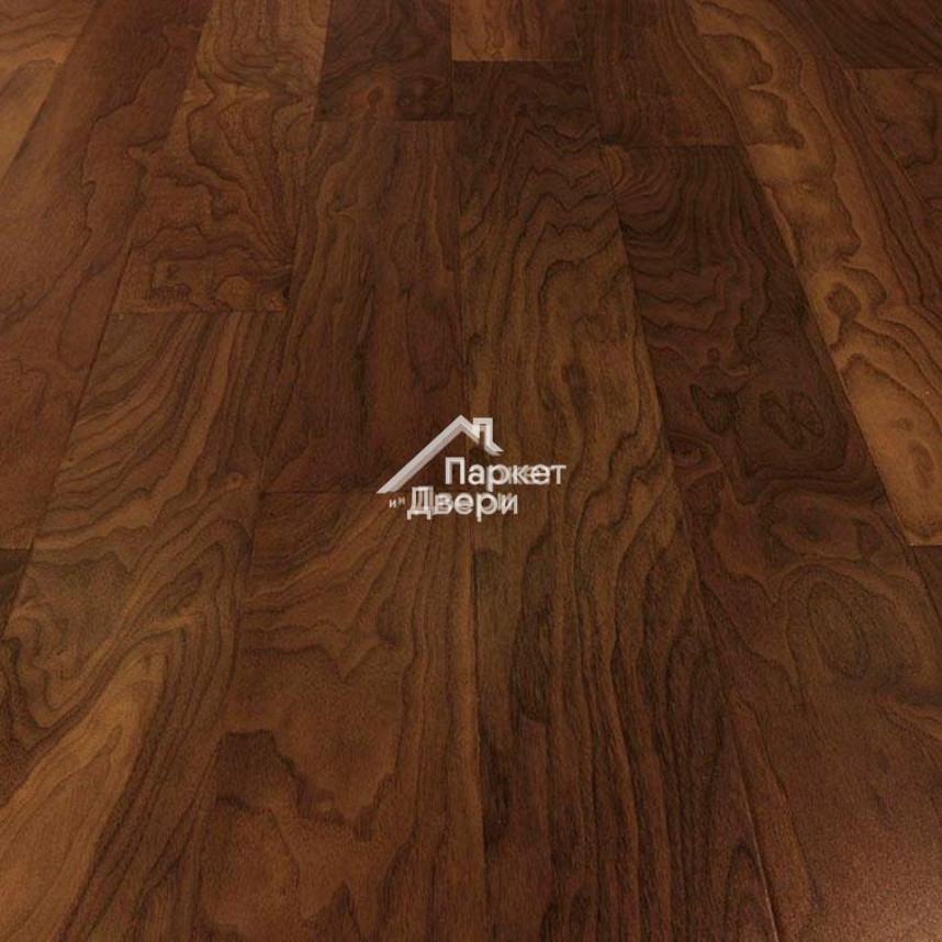 Паркетная доска Galathea экзотическая / exotic Американский орех Кангари / Congaree, (400-1200)х125х12 мм-1