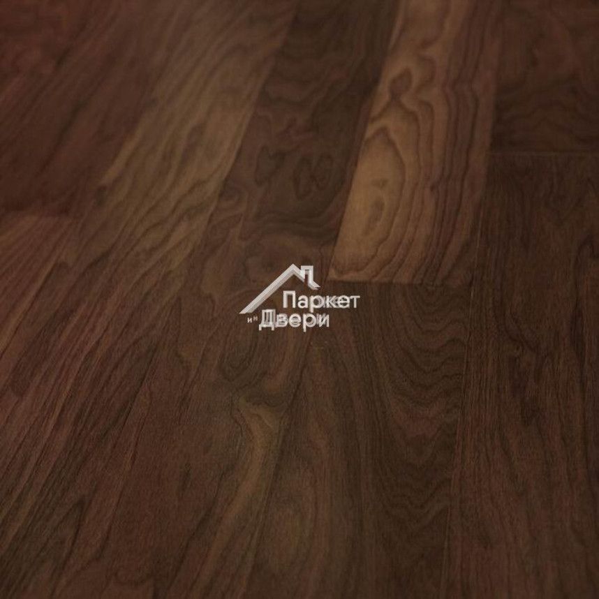 Паркетная доска Galathea экзотическая Американский орех Селект / exotic Select, (400-1200)х125х12 мм-1