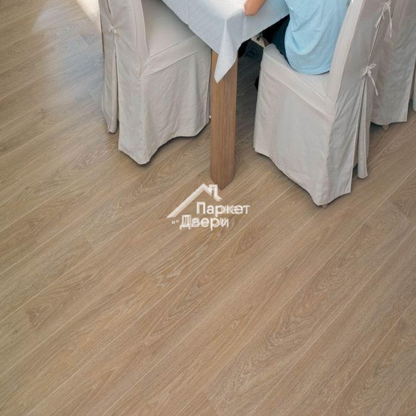 Инженерная доска Wood Bee Дуб White / Вайт, 1200х125х12-1