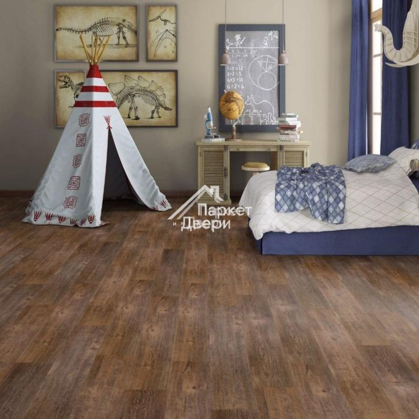 Ламинат Tarkett Woodstock Дуб Робин Коричневый 504044117-1