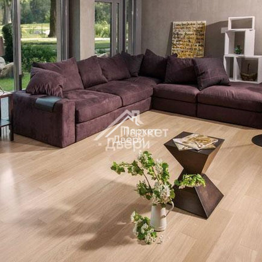 Массивная доска Стародуб Дуб Полярный-1