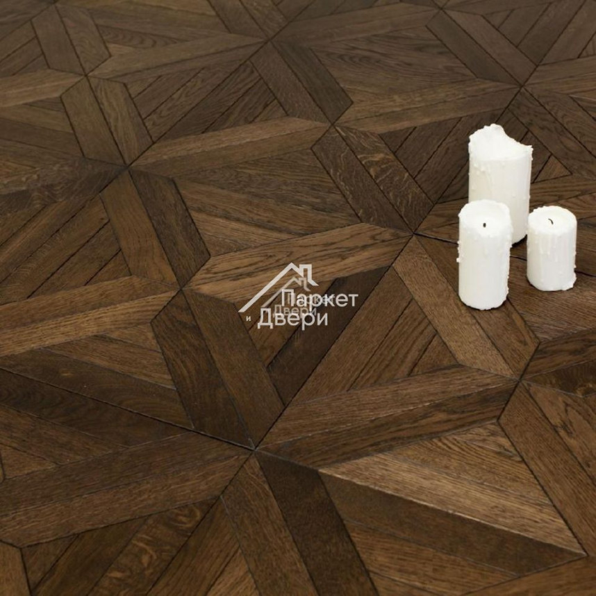 Модульный паркет Kochanelli Квадро Дуб Тёмный-1