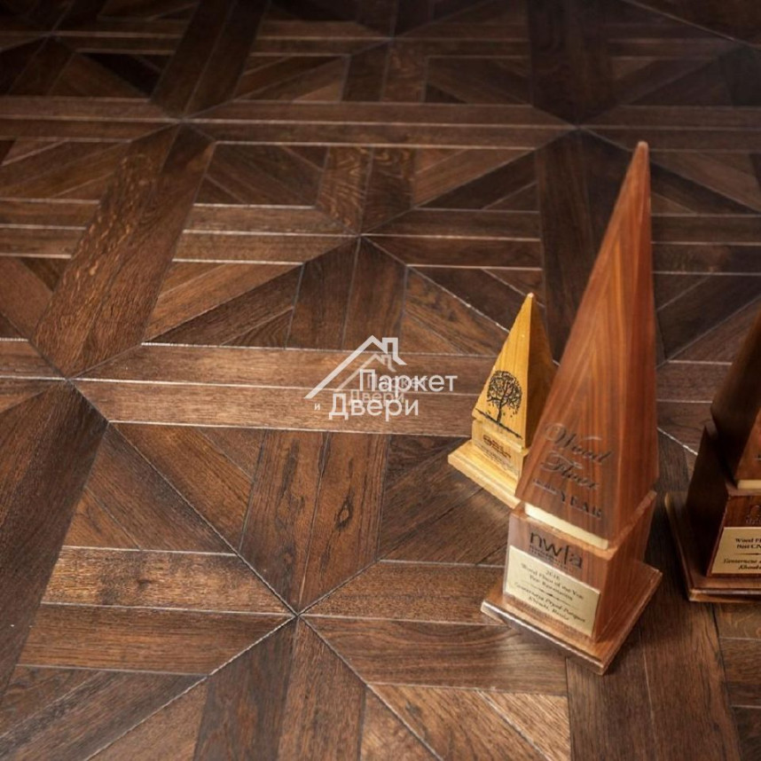 Модульный паркет Kochanelli Гордон Дуб Тёмный-1