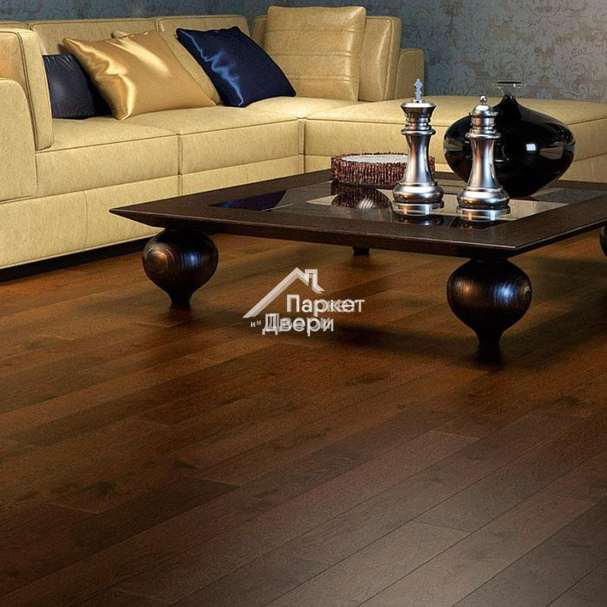 Паркетная доска Barlinek Piccolo Дуб Espresso 130мм-1