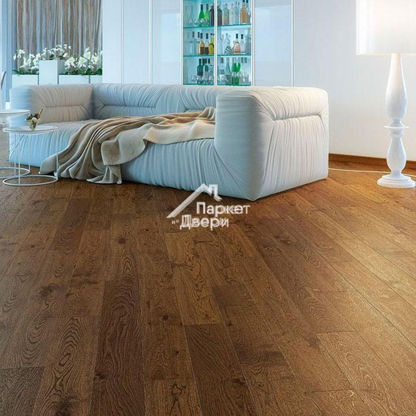 Паркетная доска Barlinek Piccolo Дуб Brown Sugar 130мм-1