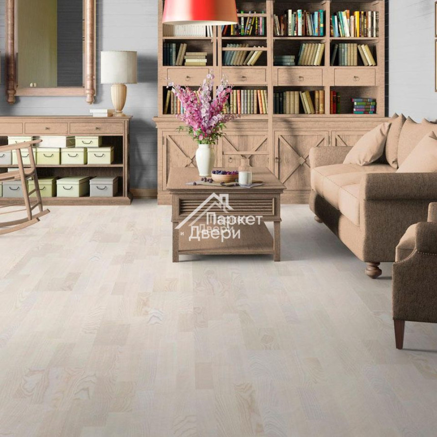 Паркетная доска Синтерос Europarket Дуб Фрост-1