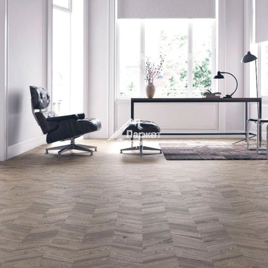 Пробковый пол Vita Decor Granorte Chevron grey-2
