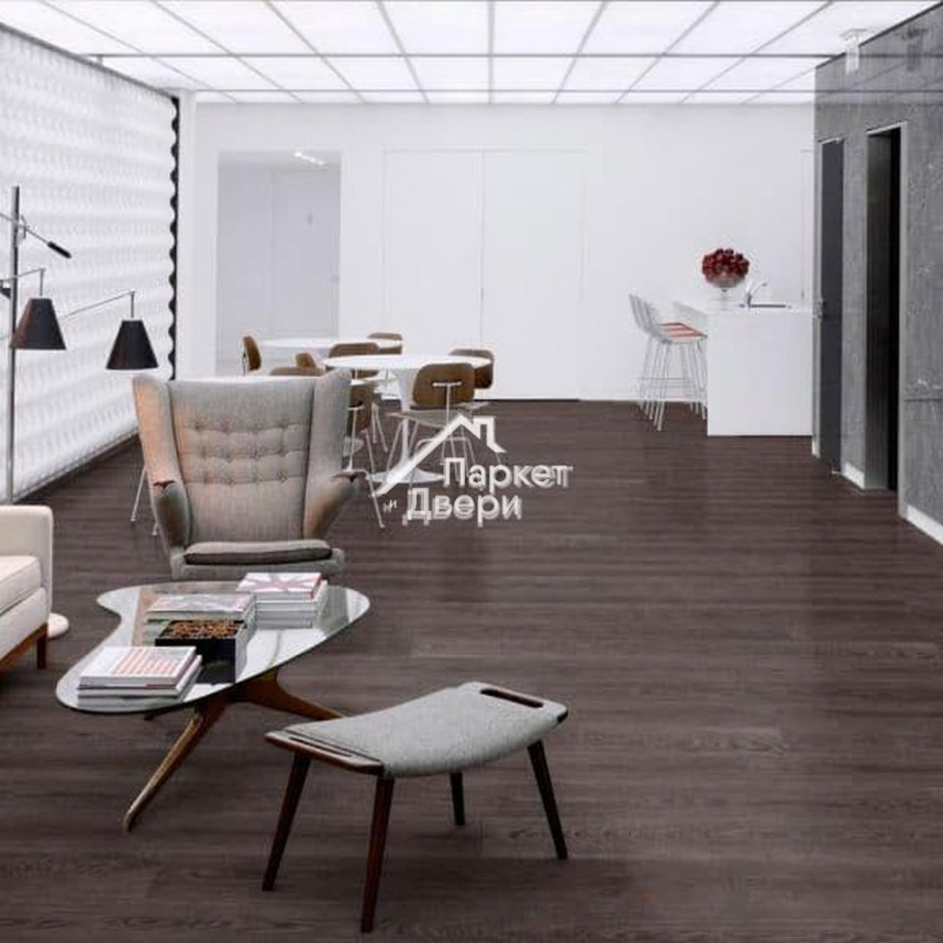 Пробковый замковый пол Wicanders Wood Essence Coal Oak D8F2001 1830x185x11,5-2