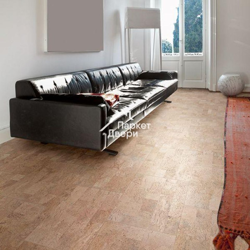 Пробковый клеевой пол Wicanders Corkcomfort Glue-Down Identity Champagne I905002 600x300x6-1