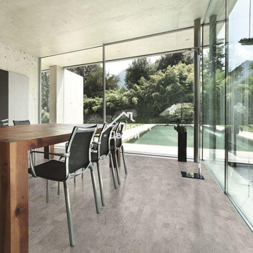 Пробковый клеевой пол Wicanders Corkcomfort Glue-Down Identity Silver I903002 600x300x6-2