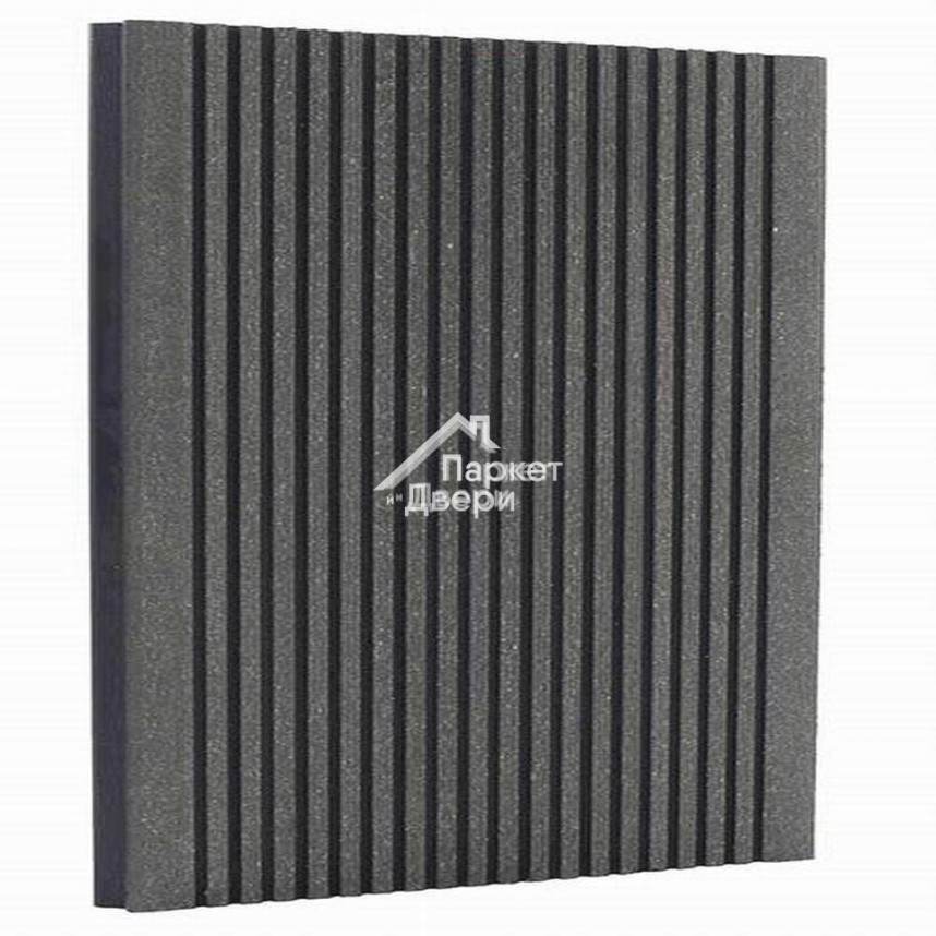 Террасная доска дпк TerraDeck ECO Серая, 3000,4000,5000, 6000x155x28-1