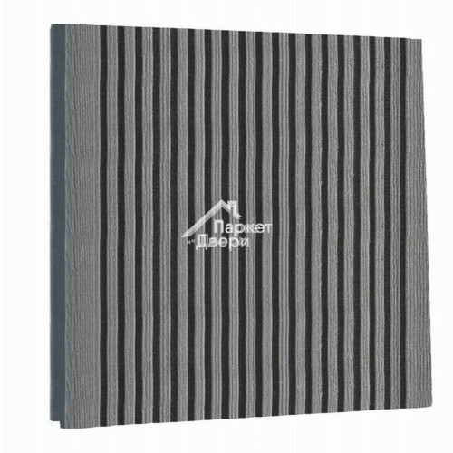 Террасная доска TerraDeck Вельвет / Velvet серая 3000/4000/5000/6000x152x28
