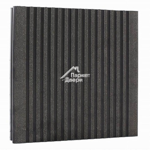 Террасная доска TerraDeck Вельвет / Velvet черная 3000/4000/5000/6000x152x28