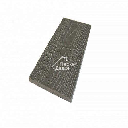 Заборная доска из ДПК Altay Decking Серый полнотелая 3000,4000, 6000х130х13 мм