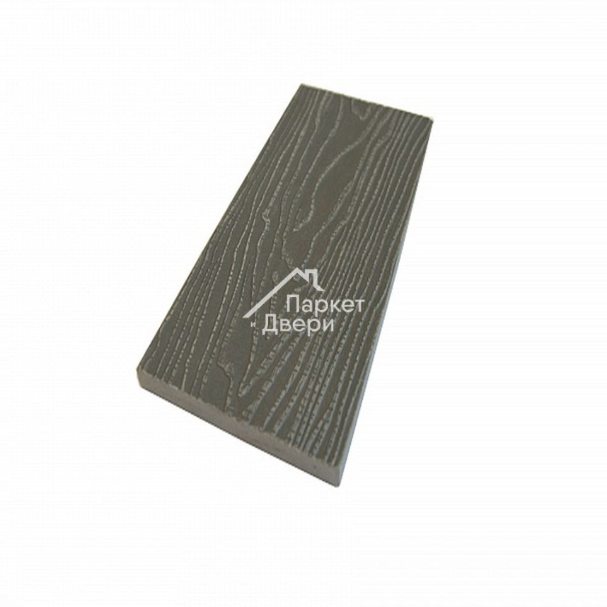 Заборная доска из ДПК Altay Decking Серый полнотелая 3000,4000, 6000х130х13 мм-2