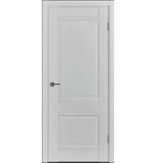 Дверь экошпон WanMark София 2 серая RAL 7047 глухая 15527