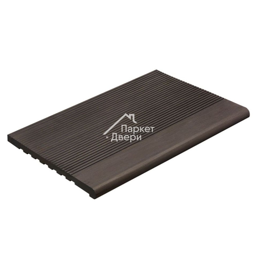 Ступени из террасной доски Harvex Венге полнотелая 4000,3000х350х22мм-3