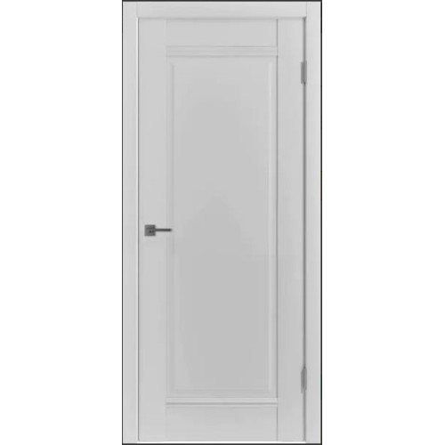 Дверь экошпон WanMark София 1 серая RAL 7047 глухая 15523