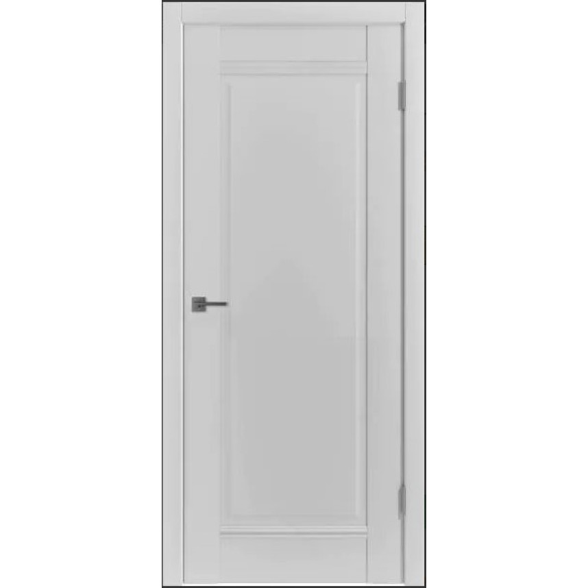 Дверь экошпон WanMark София 1 серая RAL 7047 глухая 15523