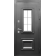 Дверь входная MXDoors ТЕРМО ТИТУЛ ТТ  Стеклопакет Букле Графит