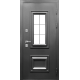 Дверь входная MXDoors ТЕРМО ТИТУЛ ТТ  Стеклопакет Букле Графит