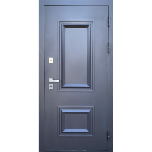 Дверь входная MXDoors ТЕРМО ТИТУЛ ТТ  муар коричневый RAL 8019