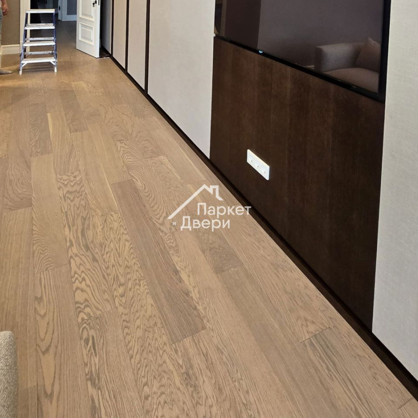 Инженерная доска Kraft Parkett Medium 2-х слойная доска Дуб Рустик Арт.110 920x125x13,5-2