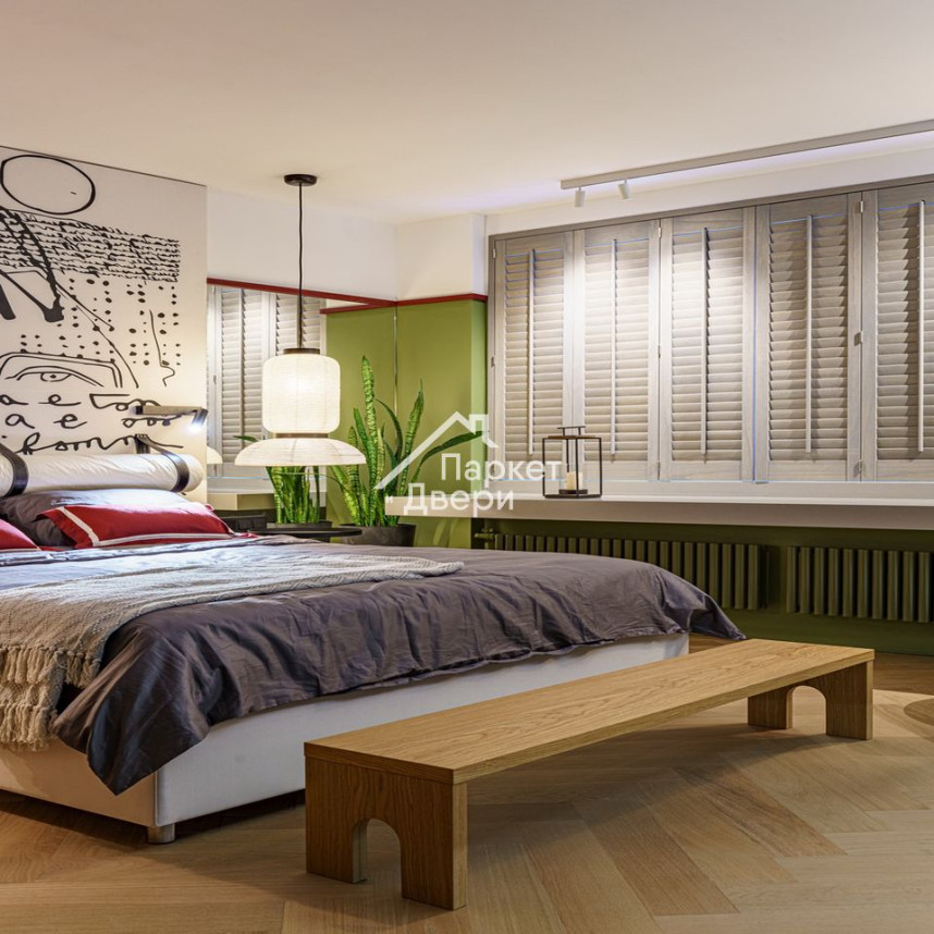 Кварцевый паркет Quartz Parquet Английская Ёлка Дуб Лимба 33-405 5/0,6 мм (1,936м²)-10