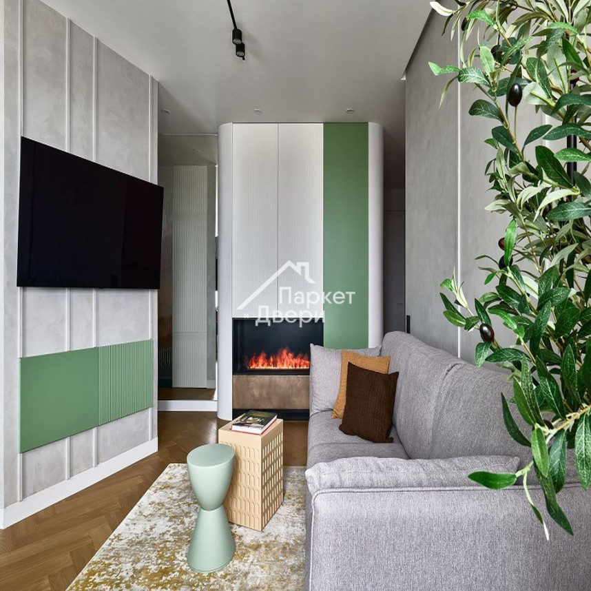 Кварцевый паркет Quartz Parquet Английская Ёлка Дуб Карельский 33-419 5/0,6 мм  (1,936м²)-10