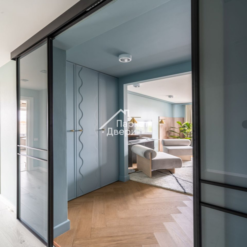 Кварцевый паркет Quartz Parquet Английская Ёлка Дуб Карельский 33-419 5/0,6 мм  (1,936м²)-6