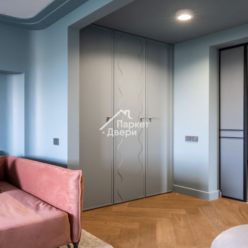 Кварцевый паркет Quartz Parquet Английская Ёлка Дуб Карельский 33-419 5/0,6 мм  (1,936м²)-4