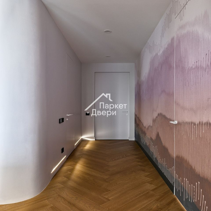 Кварцевый паркет Quartz Parquet Английская Ёлка Дуб Карельский 33-419 5/0,6 мм  (1,936м²)-16