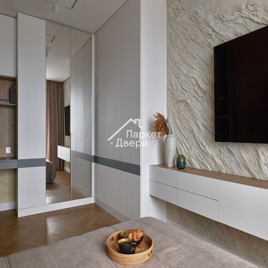 Кварцевый паркет Quartz Parquet Английская Ёлка Дуб Карельский 33-419 5/0,6 мм  (1,936м²)-15