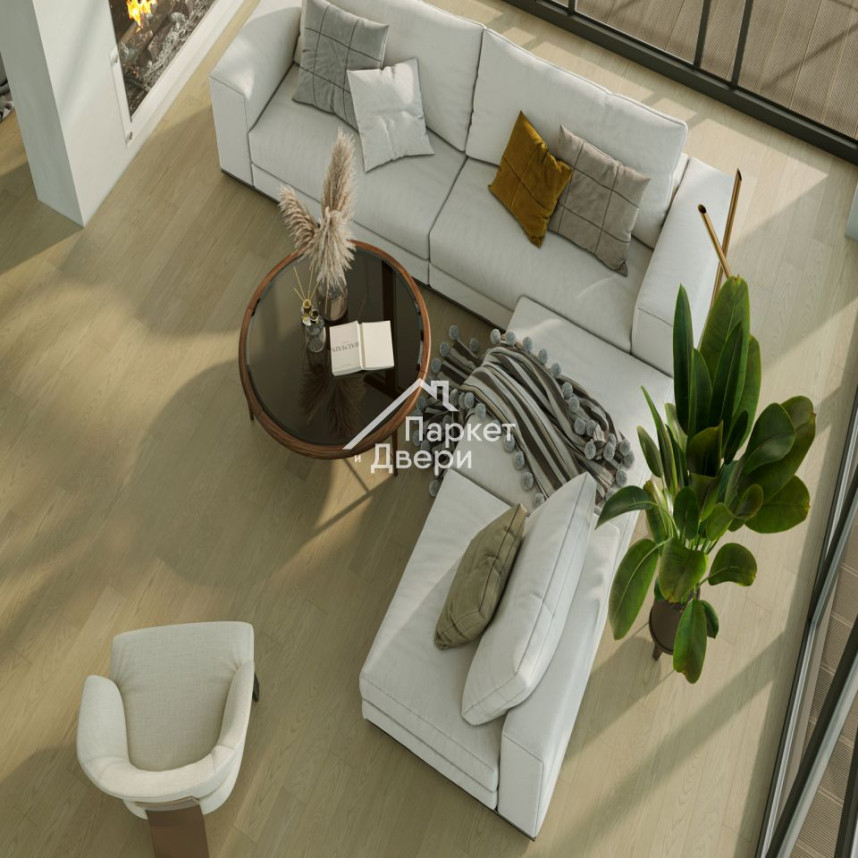 Кварцевый паркет Quartz Parquet Классик Дуб Карельский 419 5/0,6 мм (2,225 м²)-2