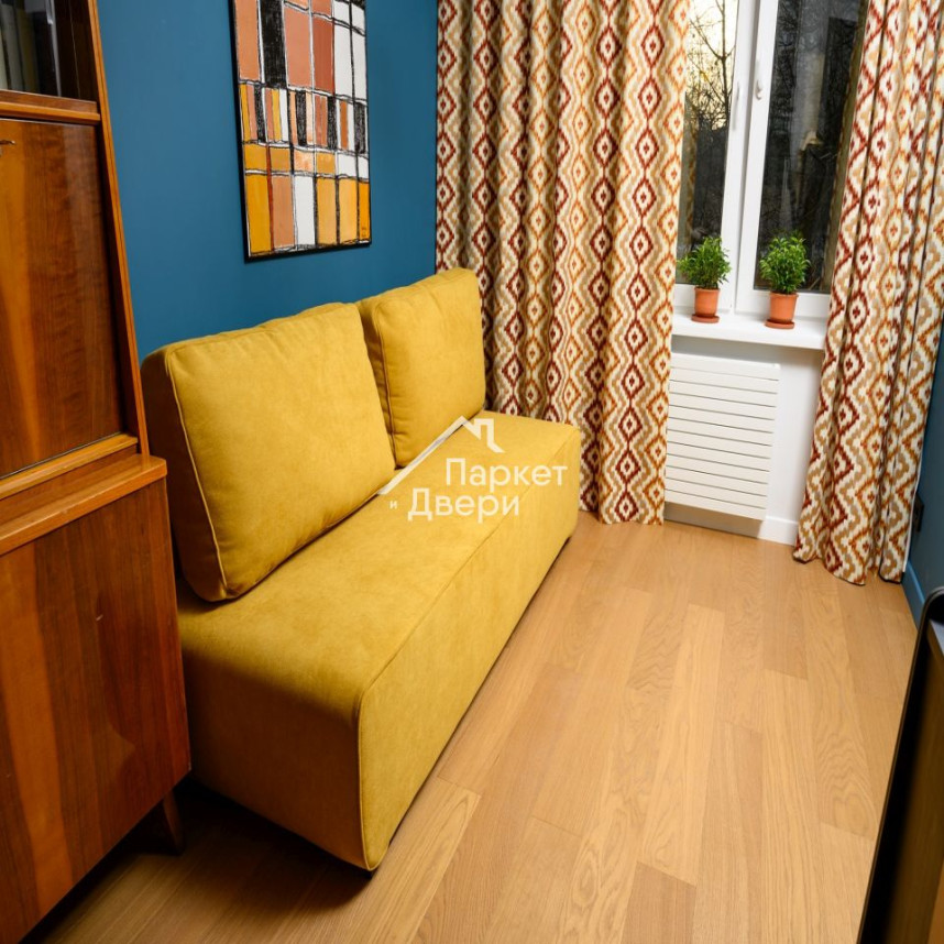 Кварцевый паркет Quartz Parquet Классик Дуб Медовый Раф 463 5/0,6 мм (2,225 м²)-5