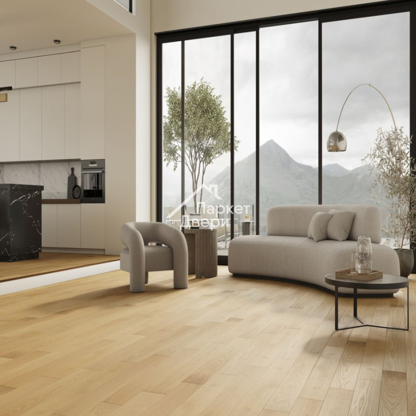 Кварцевый паркет Quartz Parquet Классик Дуб Медовый Раф 463 5/0,6 мм (2,225 м²)-1