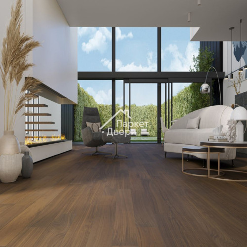 Кварцевый паркет Quartz Parquet Классик Орех Американский 400-29 5/0,6 мм (2,225 м²)